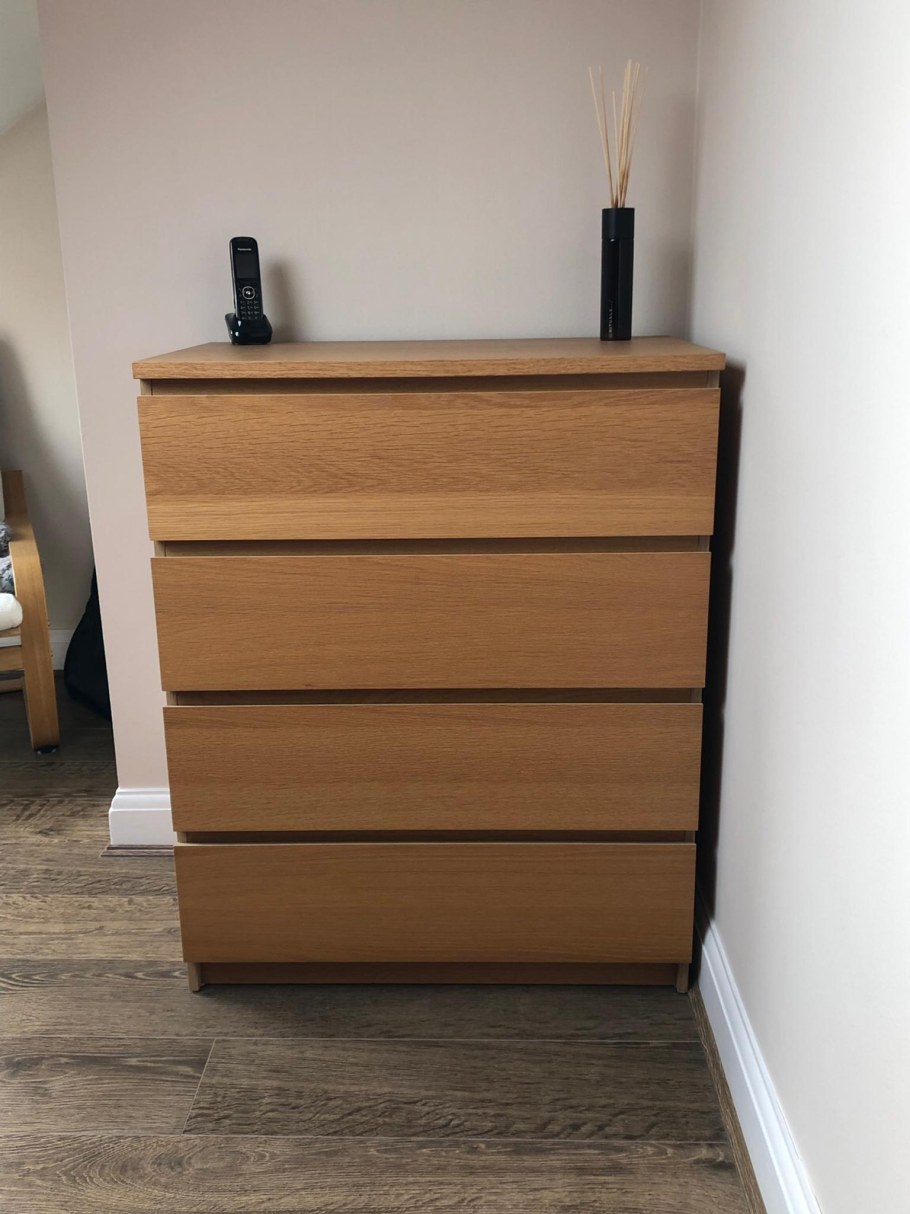 Комод МАЛЬМ икеа на ножках