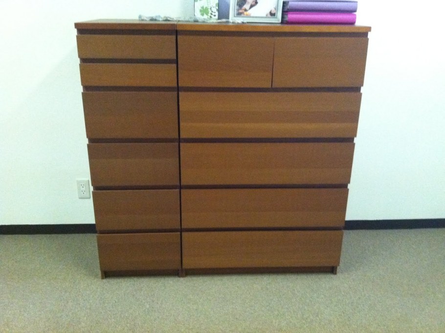 Malm МАЛЬМ комод ясень