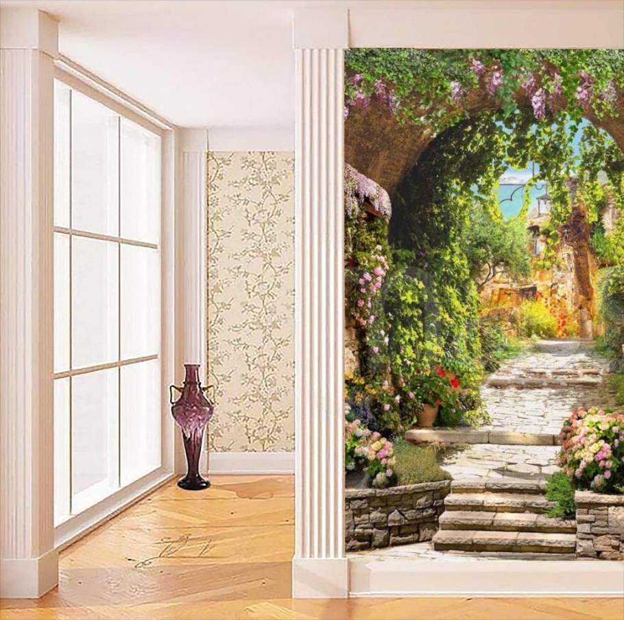 Фреска на стену в прихожую