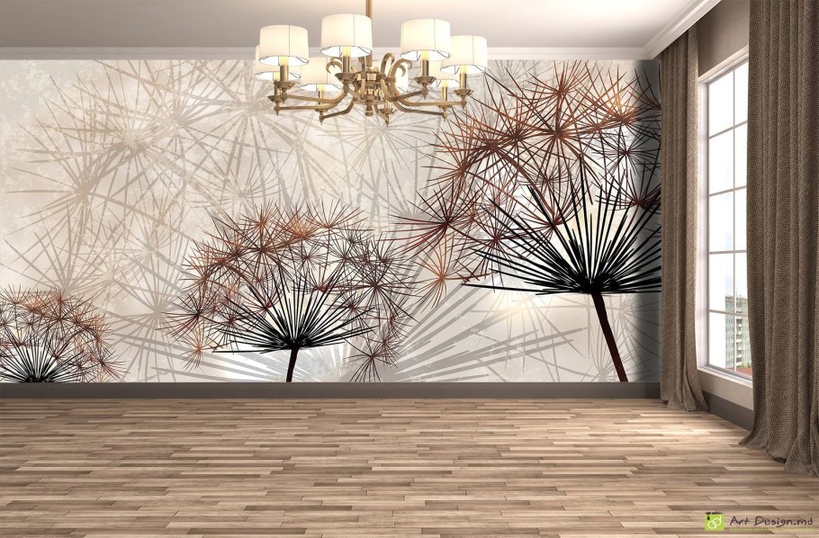 Фреска на стену абстракция