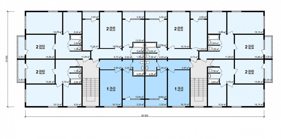 Планировки квартирных домов