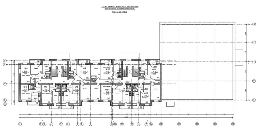 Планировки магазинов на жилого дома