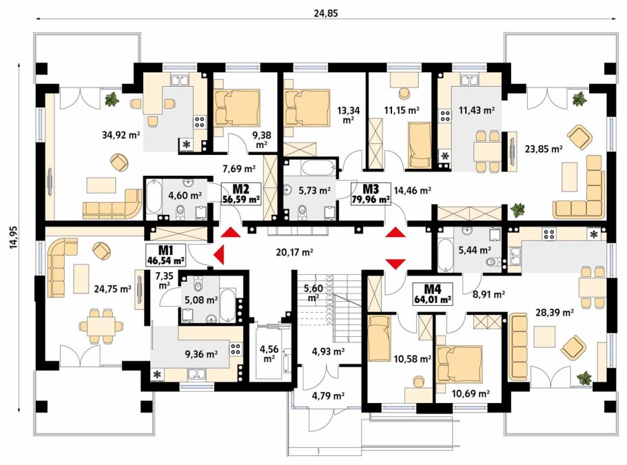 Планировки многоквартирных домов