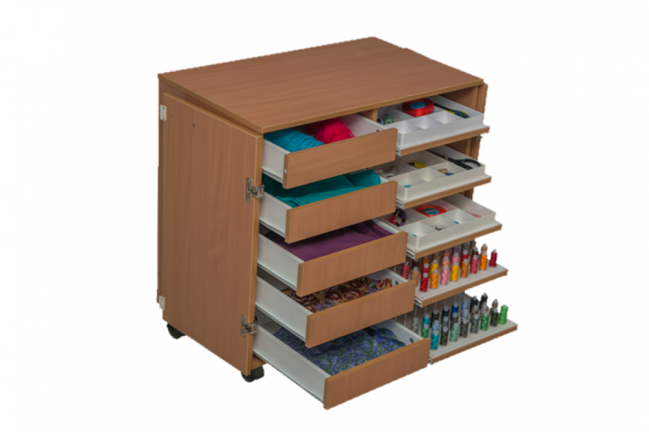 Тумба для швейных принадлежностей, 793x487x780 мм.