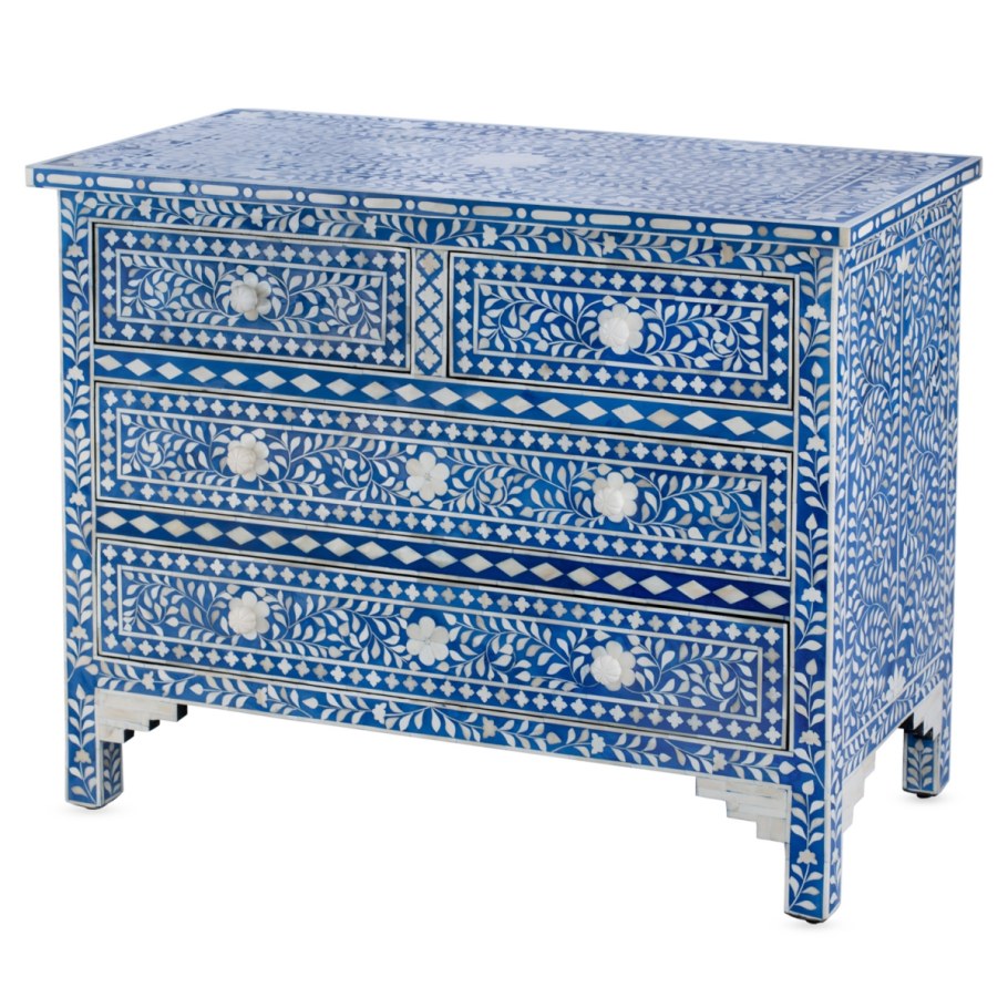 Комод синего цвета