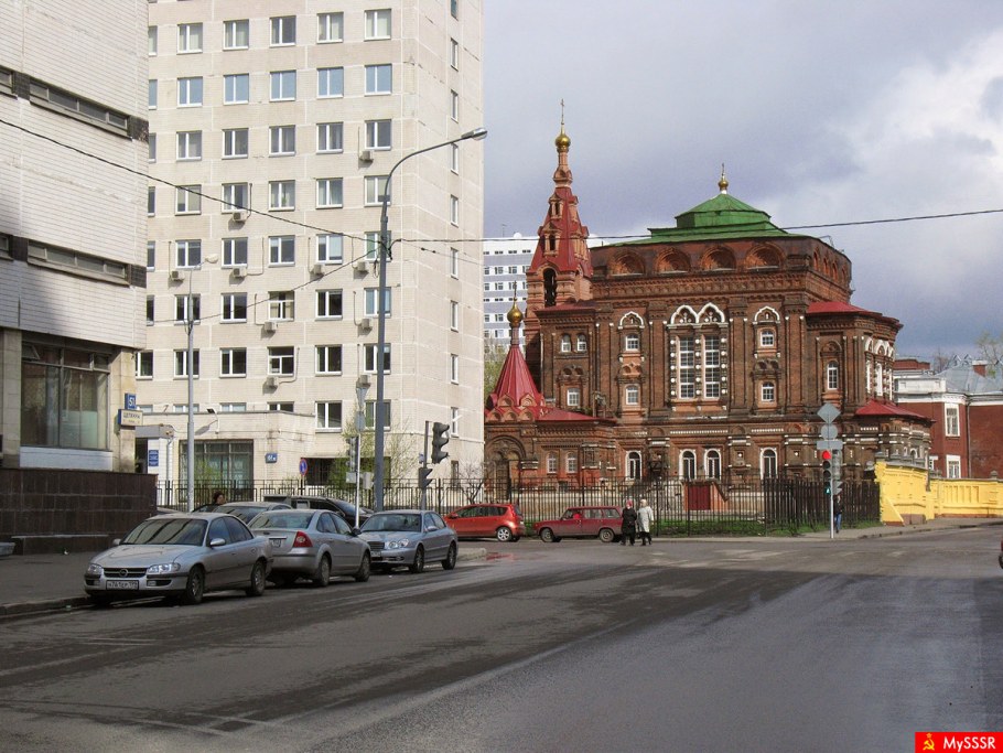 Храм на ул. Щепкина в Москве