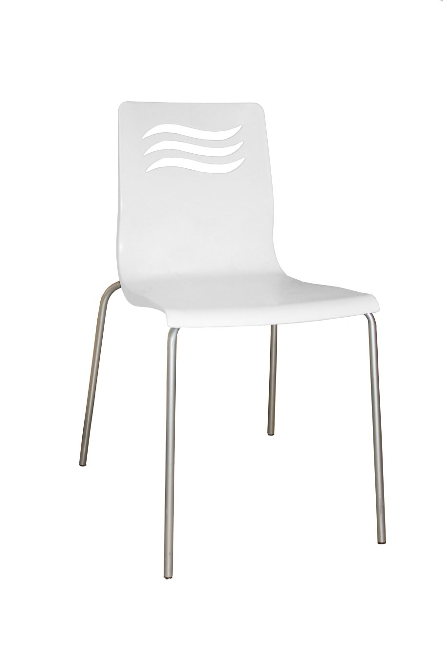 Стул волна белый 228550