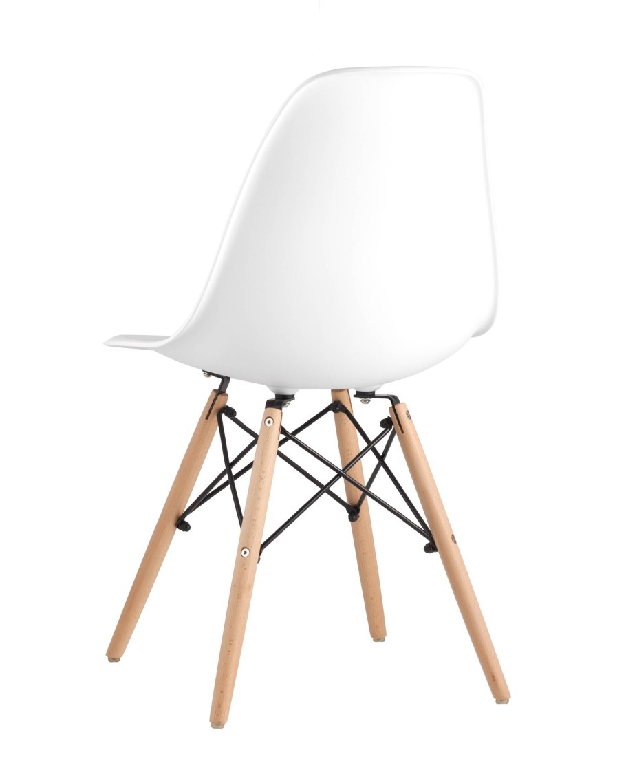 Стул Eames simple DSW, жёлтый