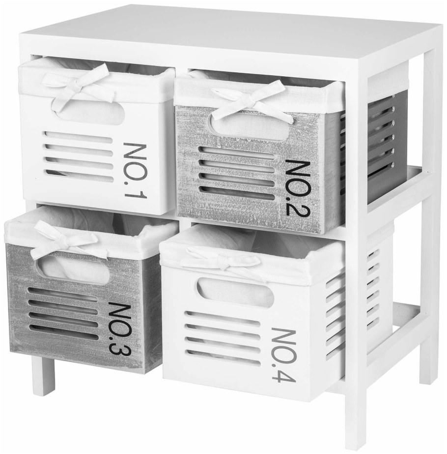 Комод с 4-мя ящиками (ящики накладные)