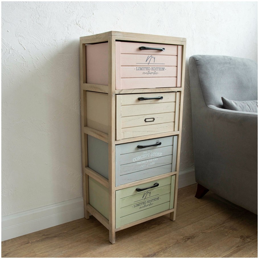 Комод Todi Mosaic деревянный шкаф