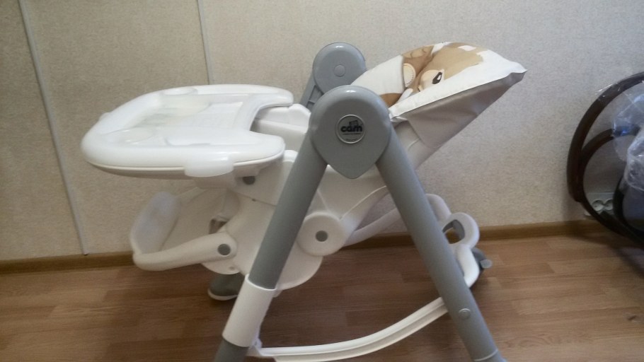 Стульчик для кормления cam с мишкой