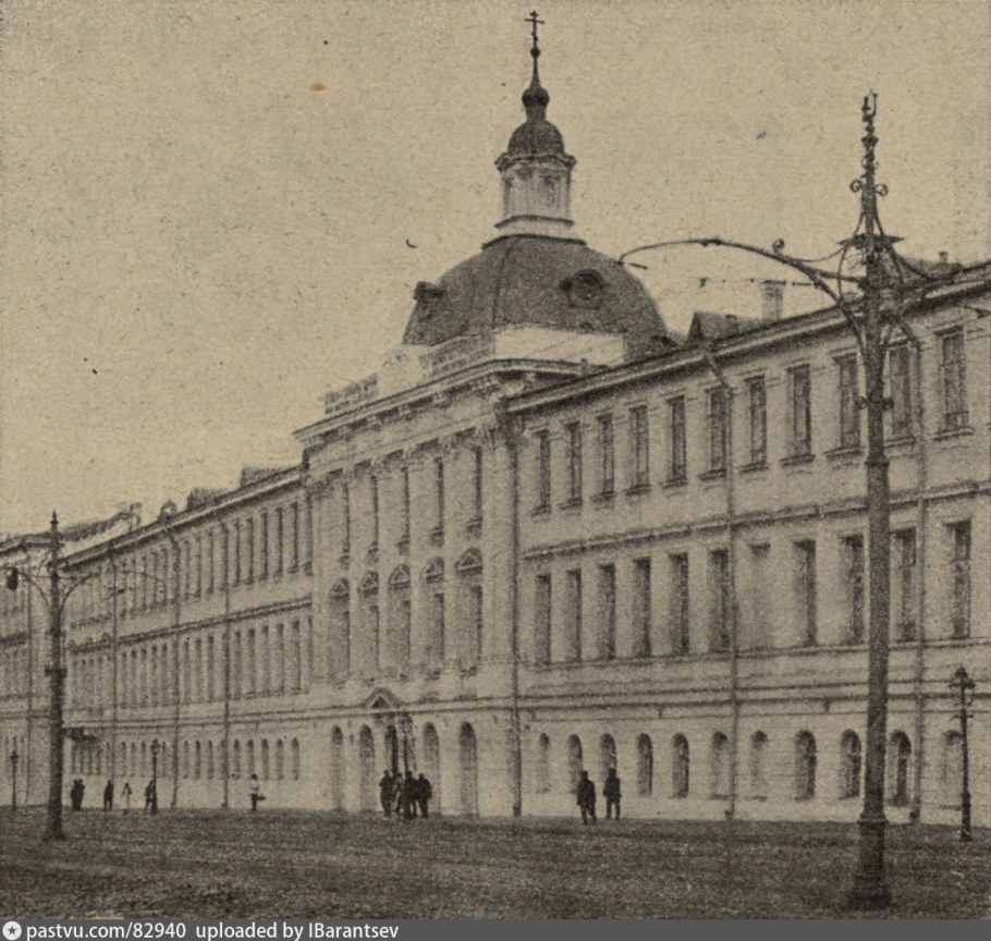 Дворянский институт запасной дворец у красных ворот