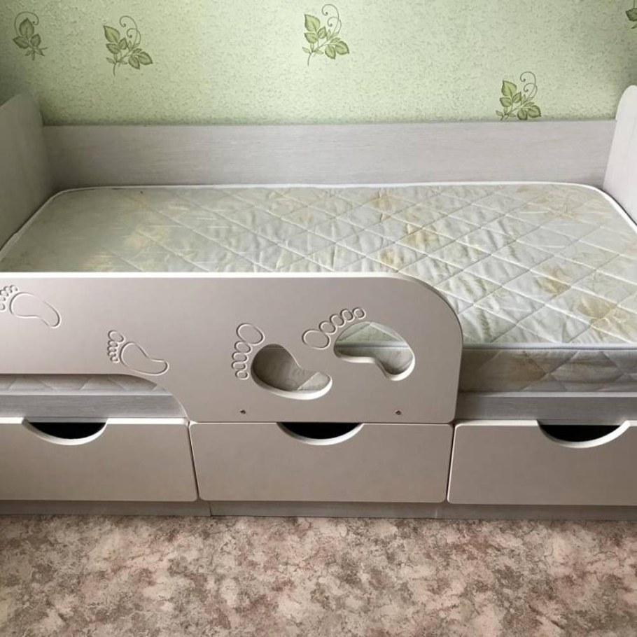 Кровать детская "Минима лего с ящиками 1,86"