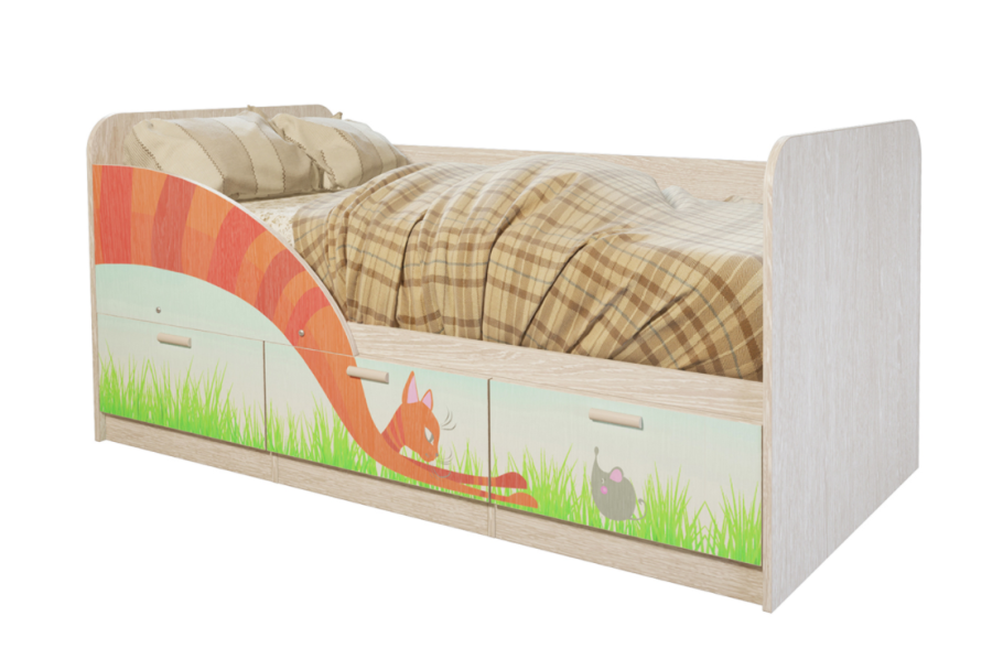 Кровать детская Минима лего БТС