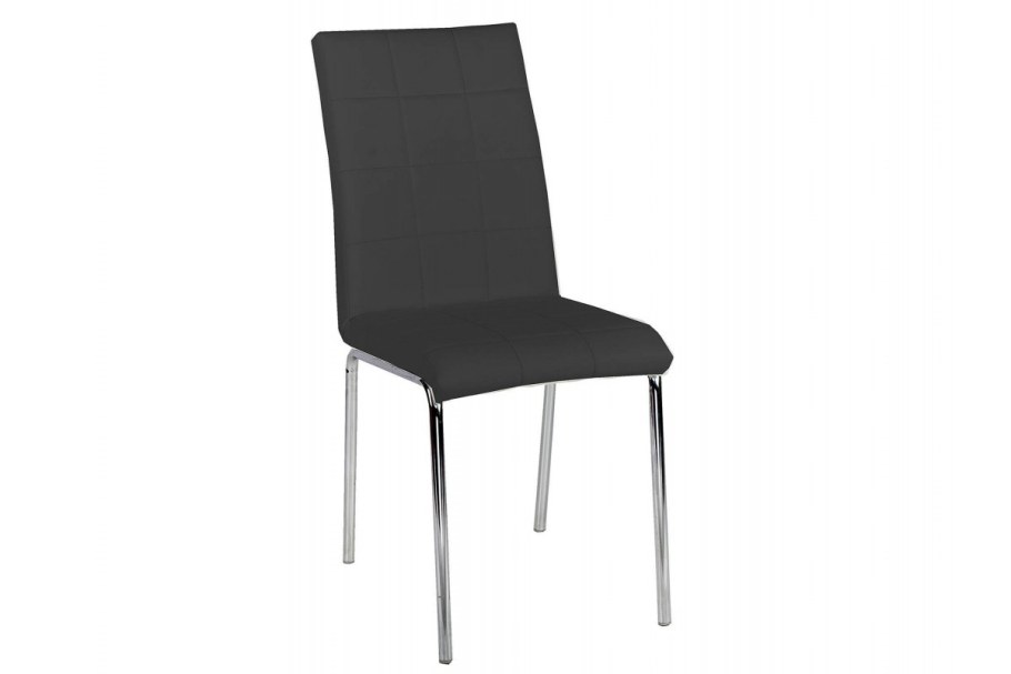 Стул офисный стандарт 470х560х820мм черный ткань/металл