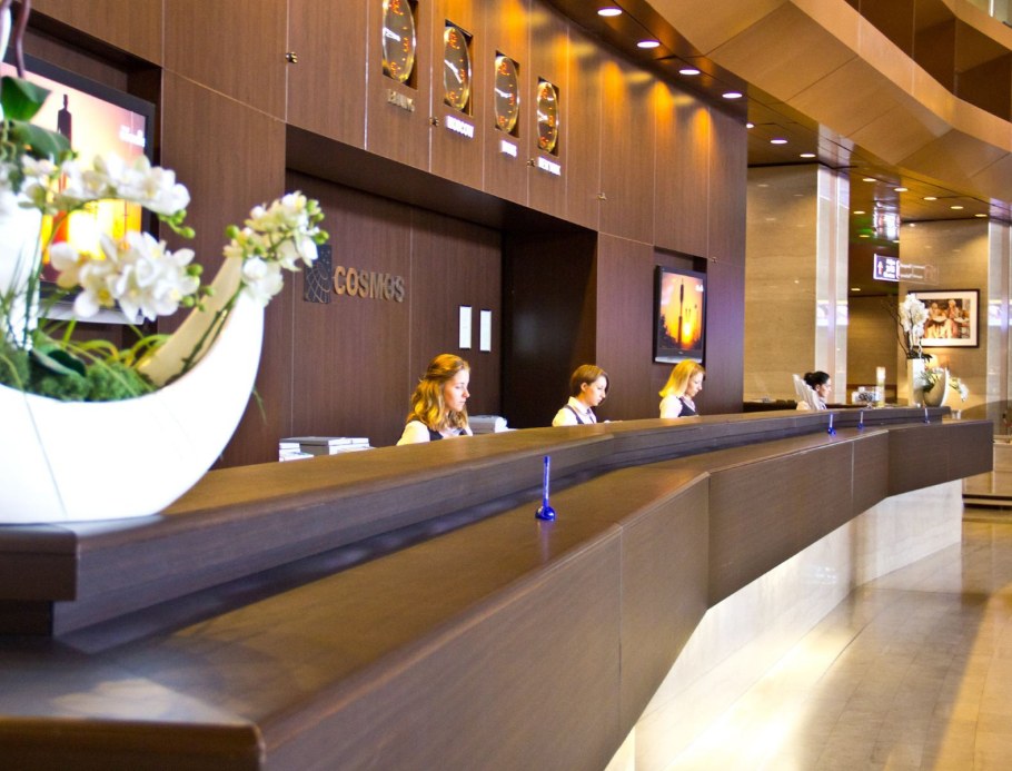 Гостиница космос Москва внутри