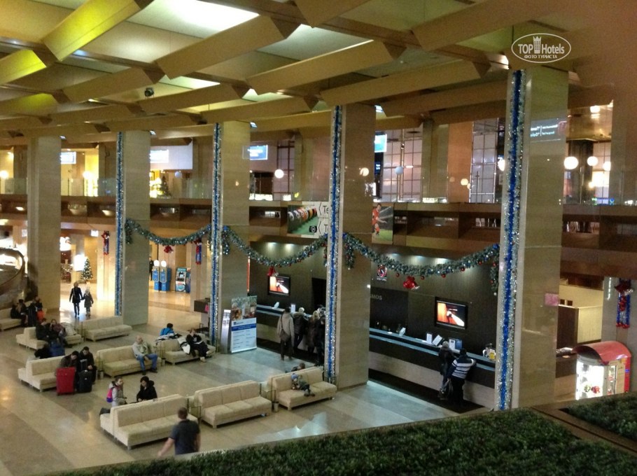 Гостиница космос Москва внутри