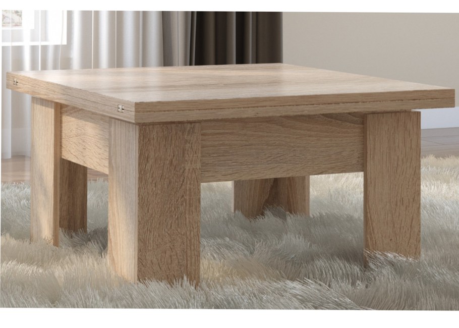 Стол трансформер дуб сонома БТС