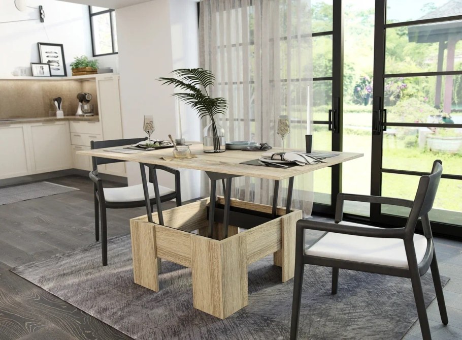 Стол трансформер БТС венге