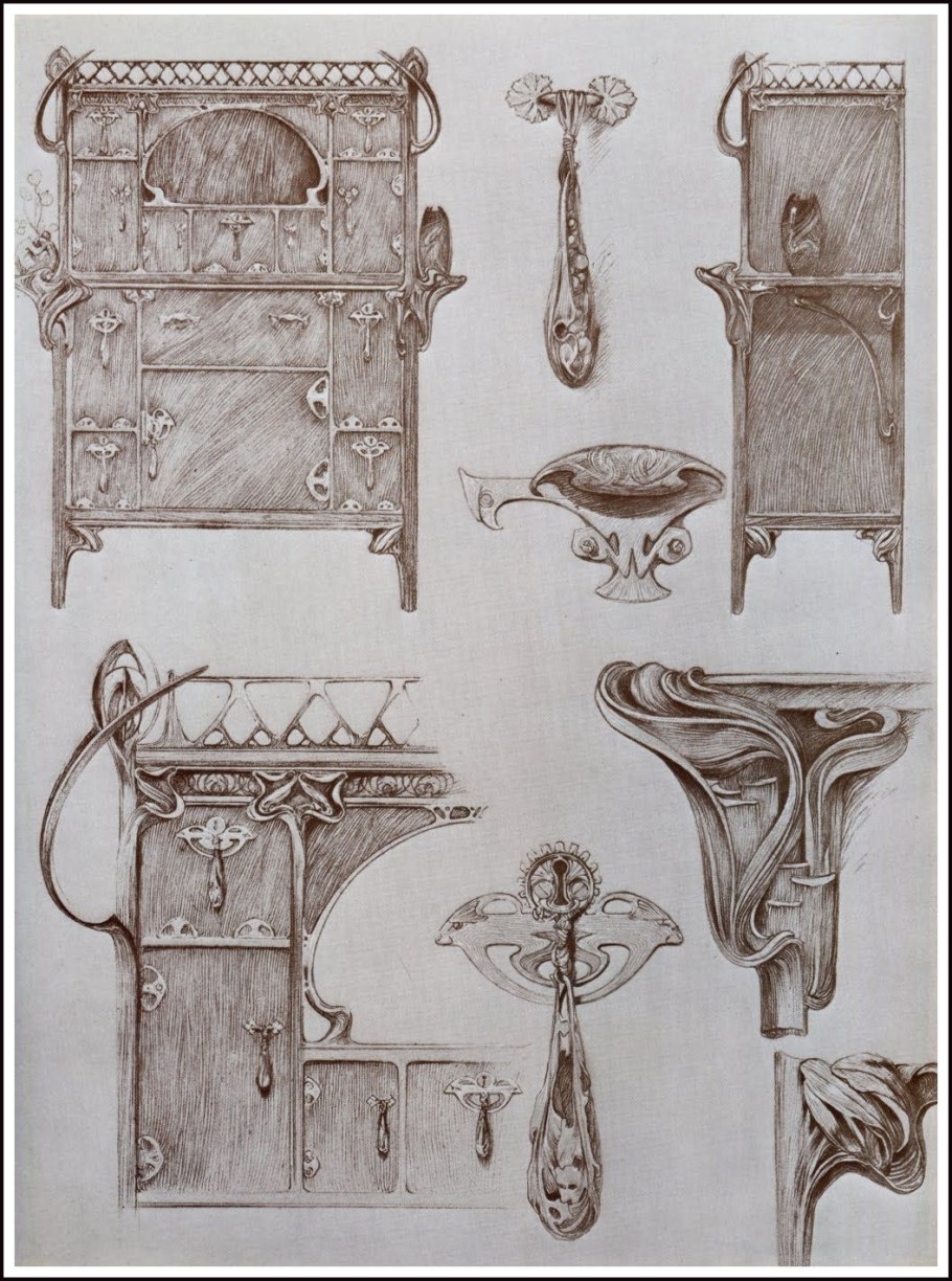 Альфонс Муха декоративные документы