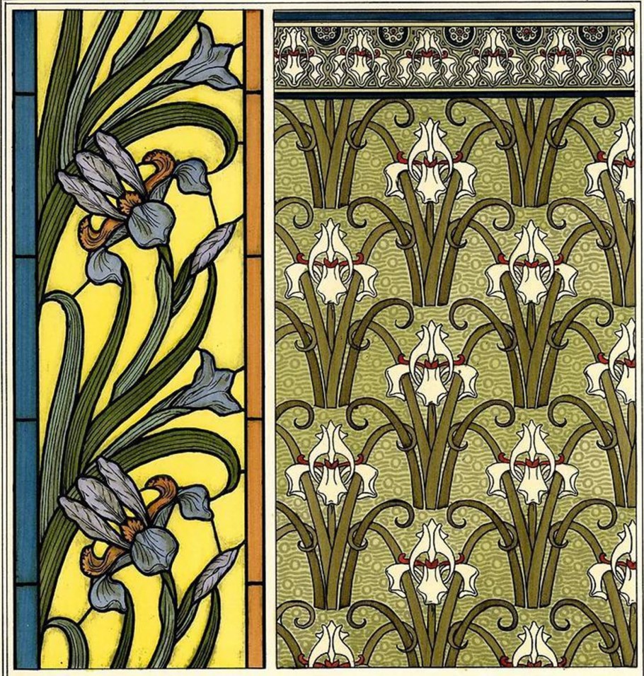 Эжен Грассе орнамент Модерна