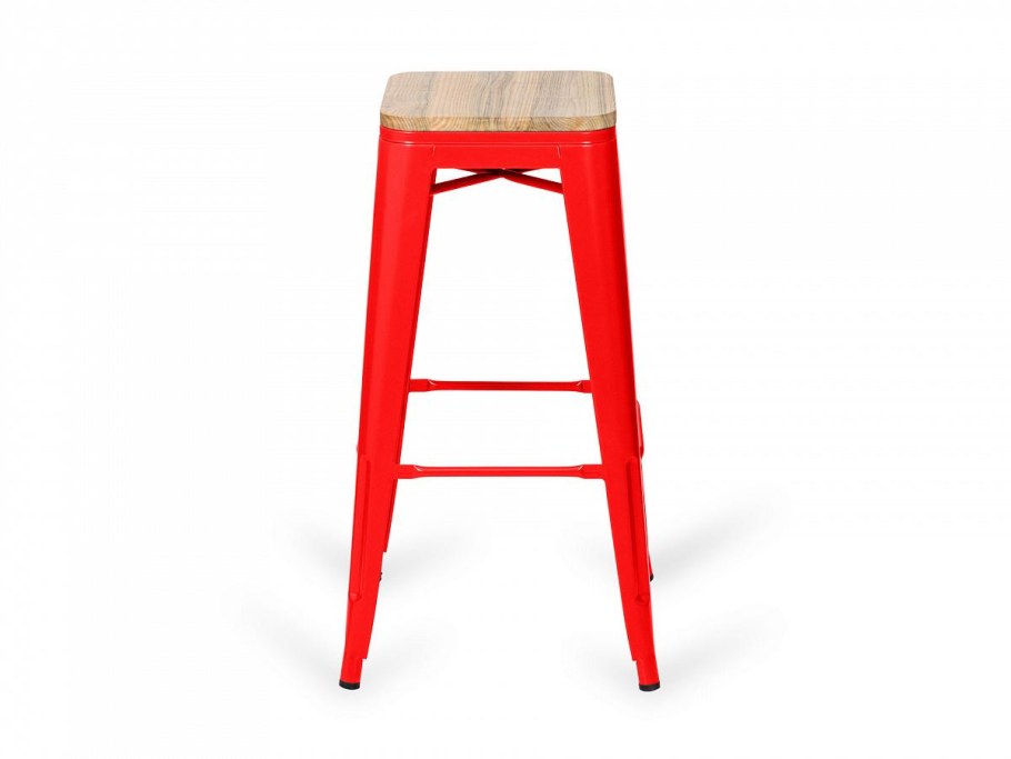 Табурет барный Tolix красный