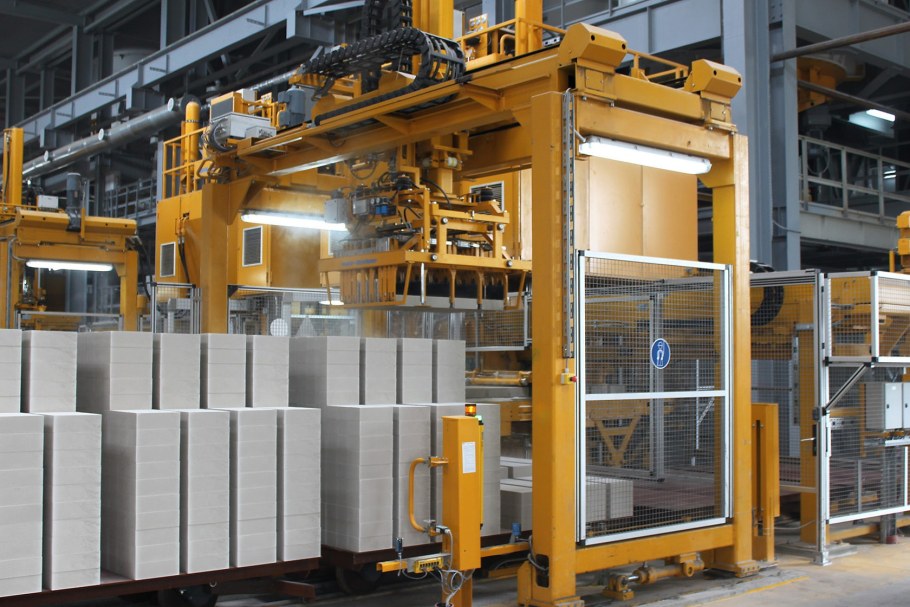 Пресс для производства силикатного кирпича Германия