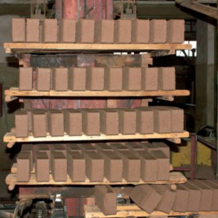 Обжиг кирпича