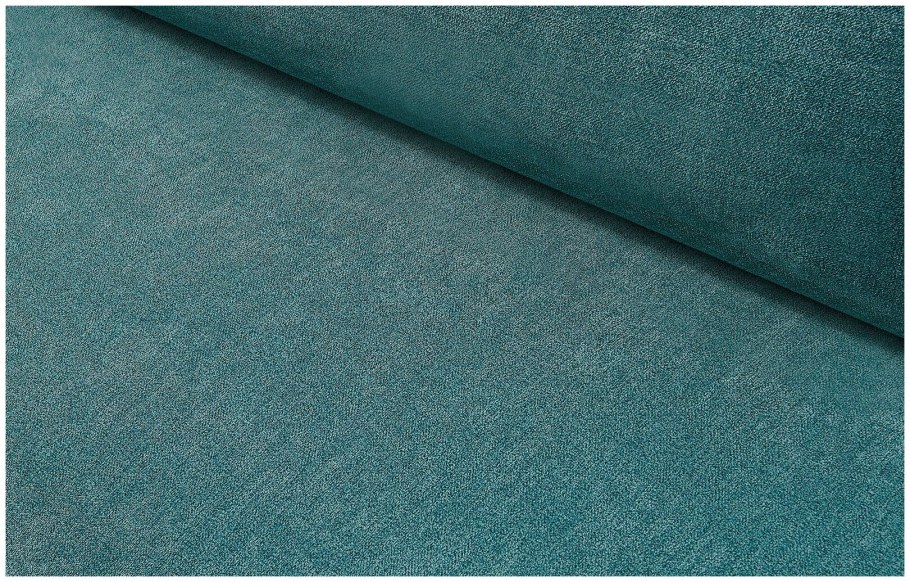 Диван-кровать Rosy 2-х местный, темно-бирюзовый/хром