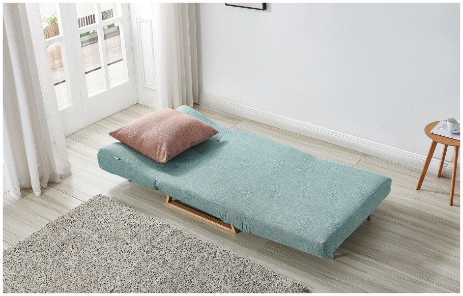 Кресло-кровать Rosy, мята/коралловый