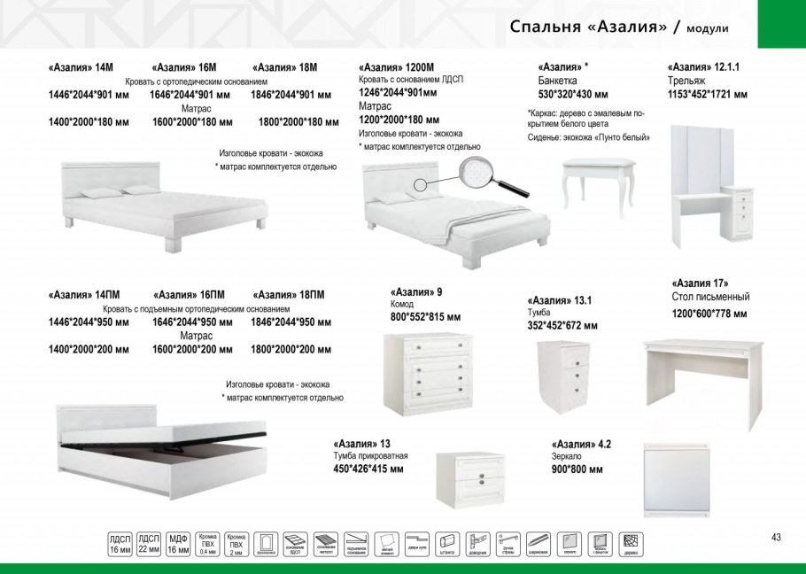 Трельяж Азалия Аквилон