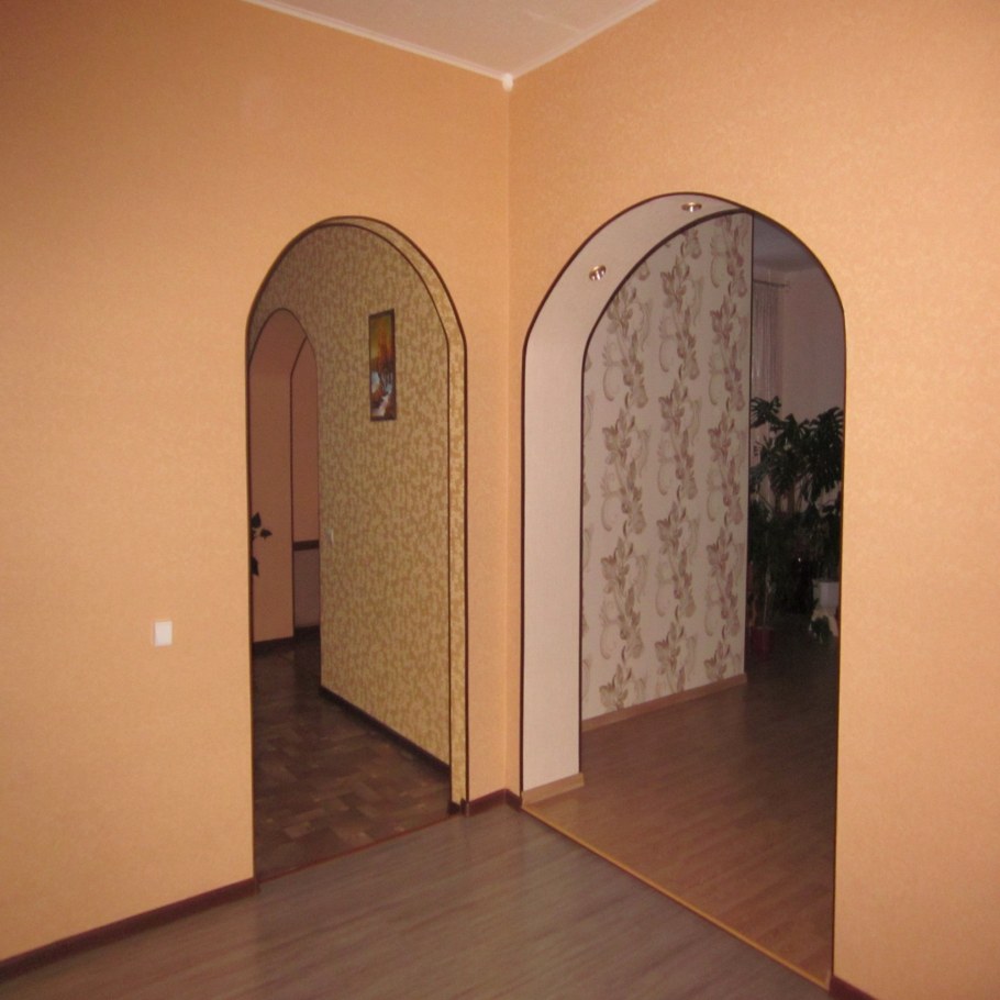 Декоративная отделка арки