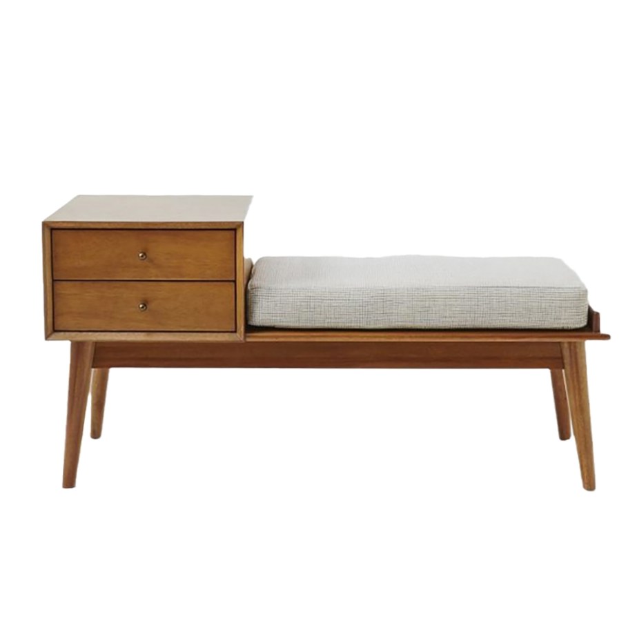 Скамейка прикроватная деревянная