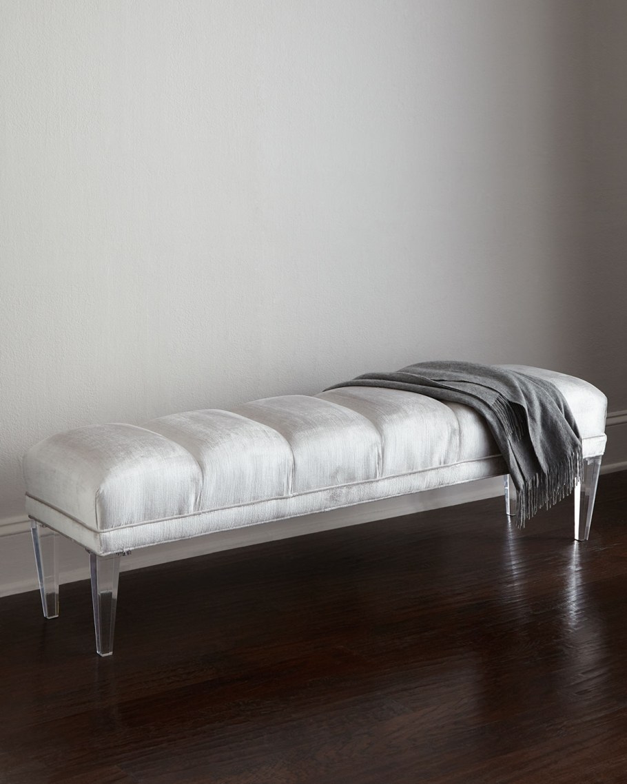 Длинная скамья прикроватная