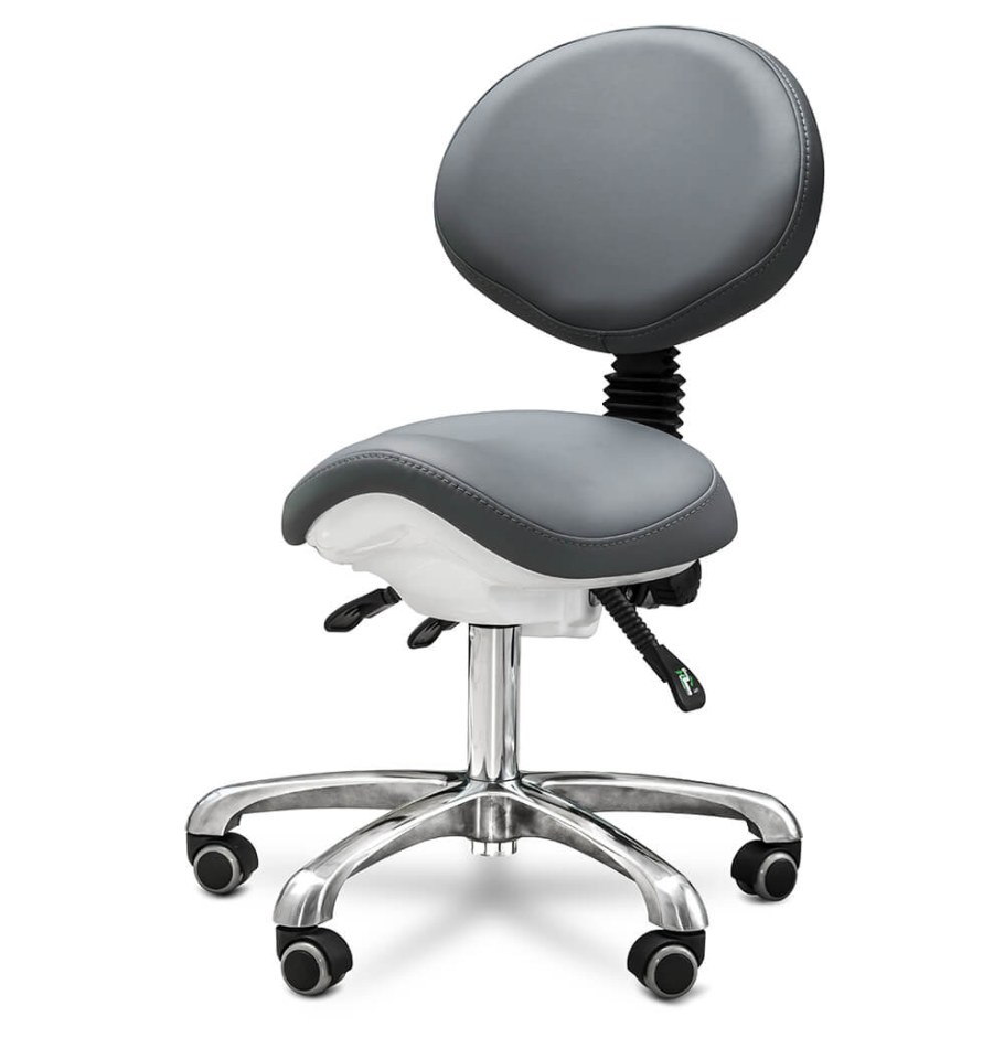 Стул-седло со спинкой Mercury