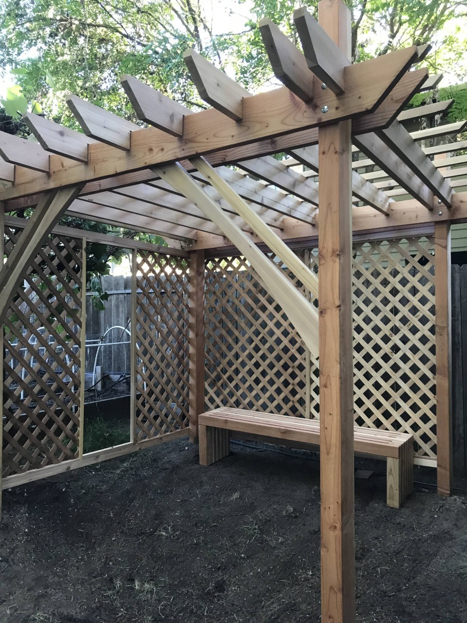 Пергола 100*100