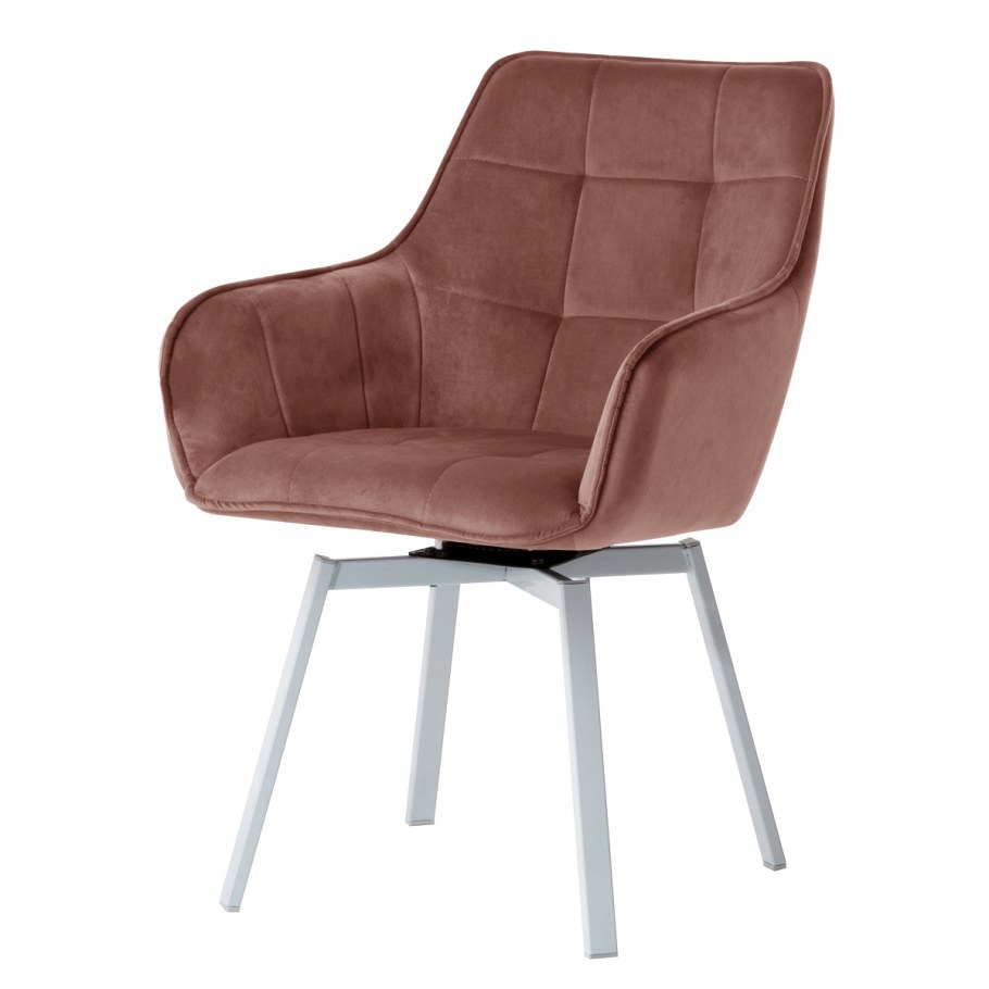 Стул Maverick BLUVEL-06 Blue/ белый каркас, поворот.360 град. М-City