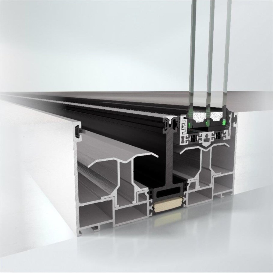 Подставочный профиль Schuco Ase 80hi