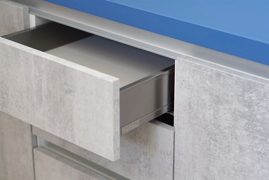 Профиль gola Firmax l-образный для нижних баз l=4200mm, алюминий черный