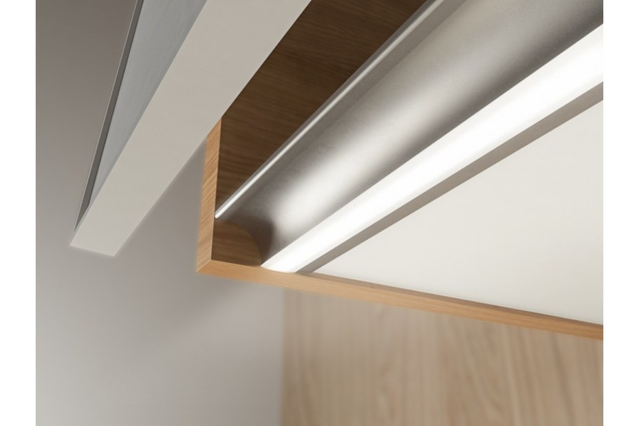 Ручка-профиль Golight для верхней базы белая под 1 ленту