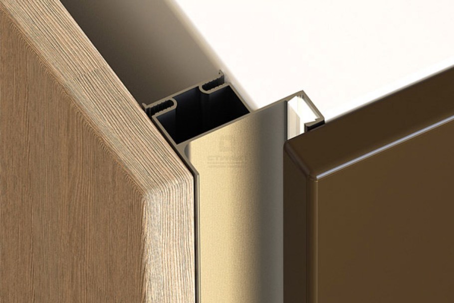 Профиль-ручка gola вертикальный gy993-x