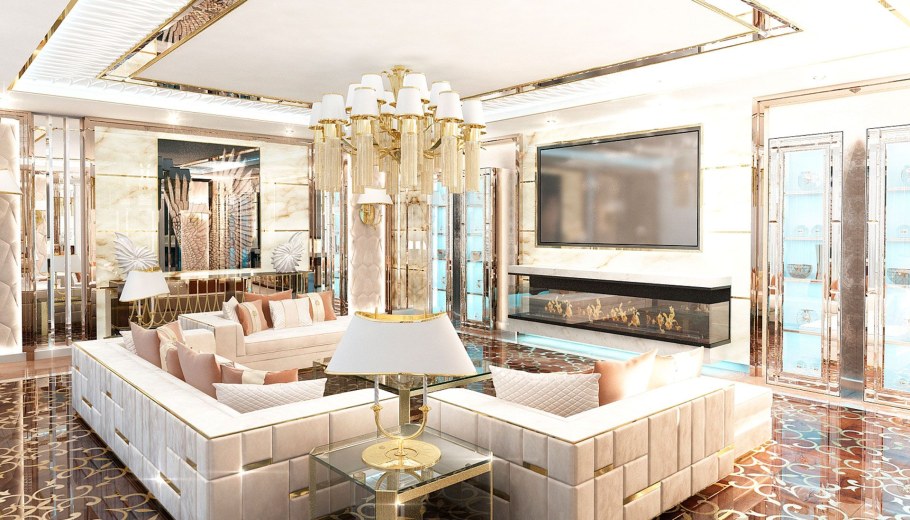 Antonovich Design Dubai гостиная