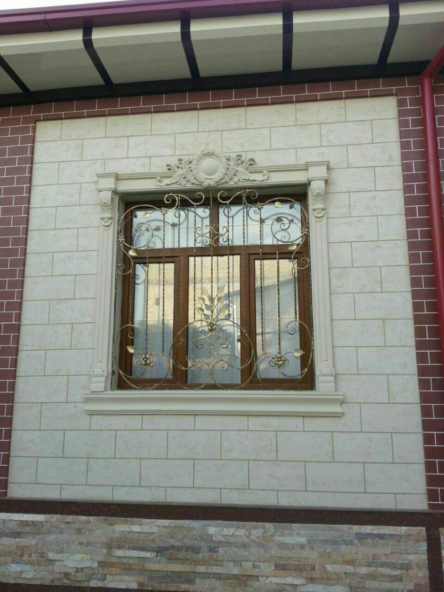 Травертин фасад Travertin 3d