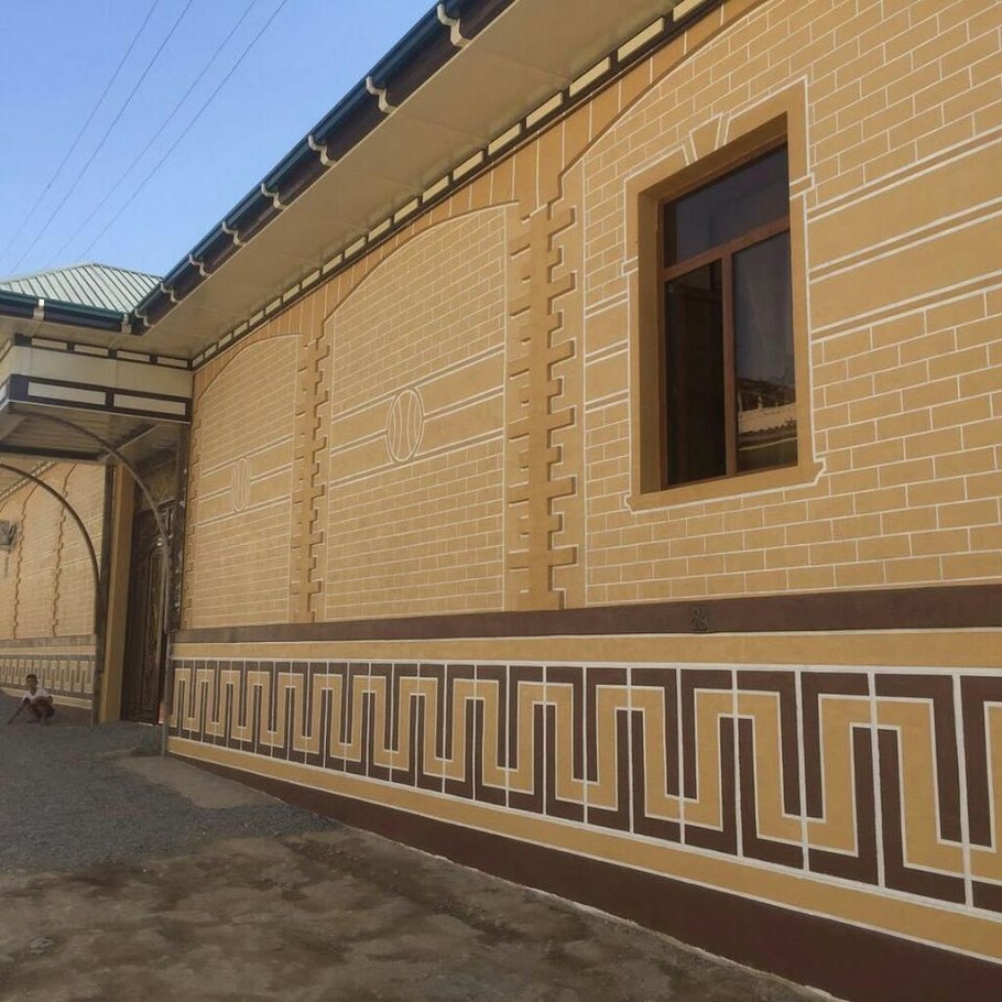 Травертин фасад Узбекистан сурхондарё