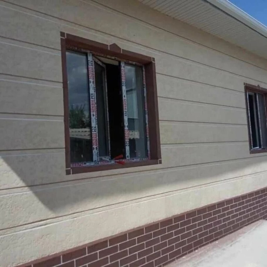 Жидкий травертин фасад Узбекистан