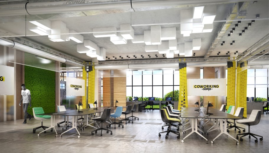 Коворкинг в торговом центре