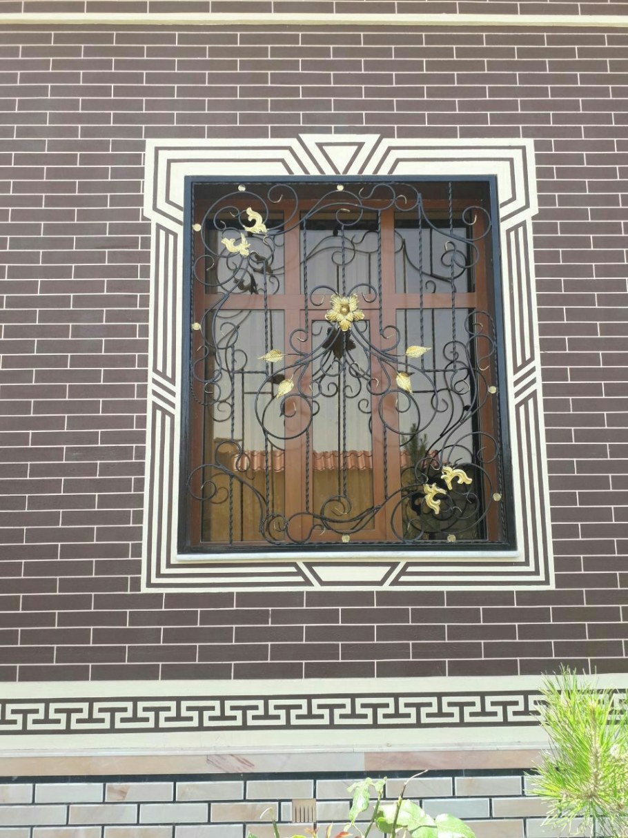 Травертин фасад дарвозахона