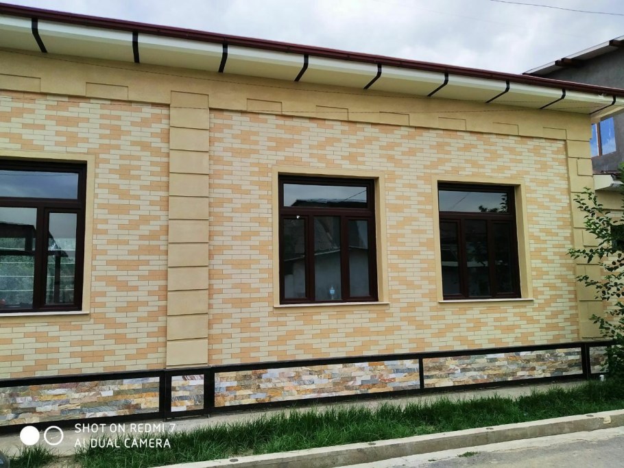 Травертин фасад в Ташкенте