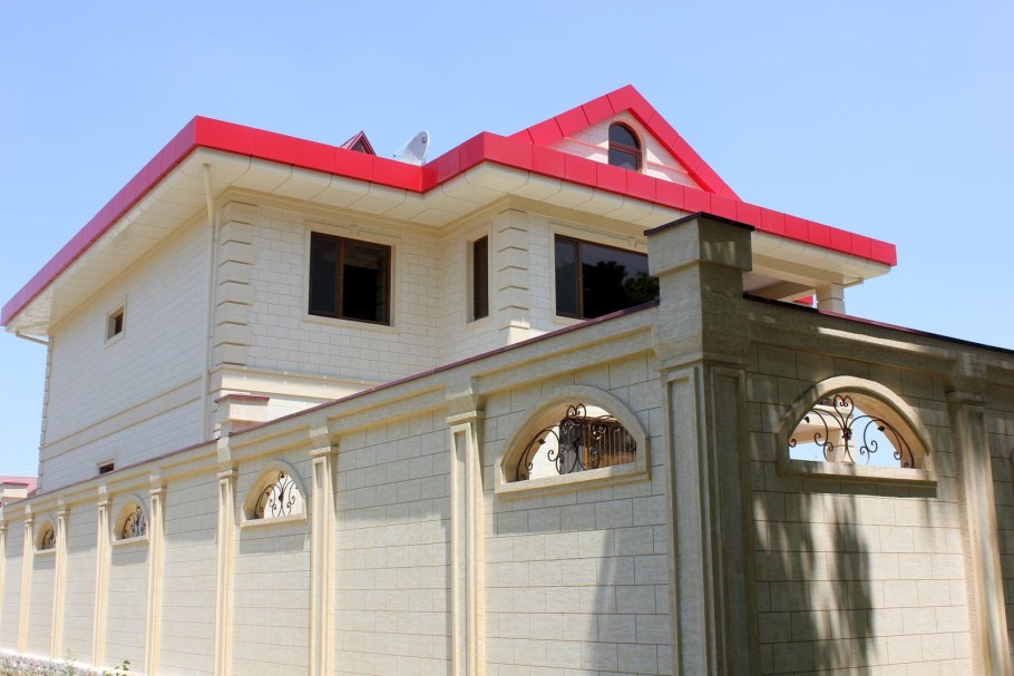 Травертин фасад Узбекистан