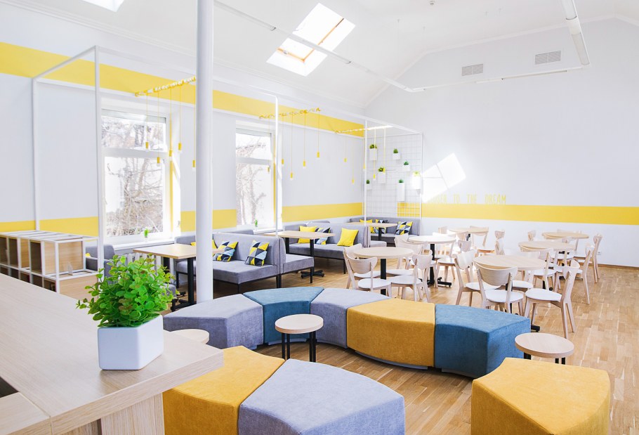 Коворкинг зона в школе